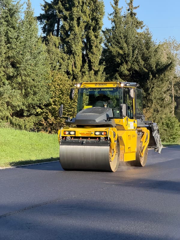Deckenerneuerung A 7 Nersingen – Hittistetten: Verdichtung