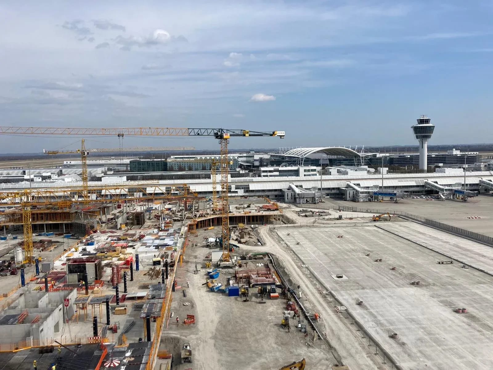 Vorfelderweiterung Modul C 02.5 am Flughafen München