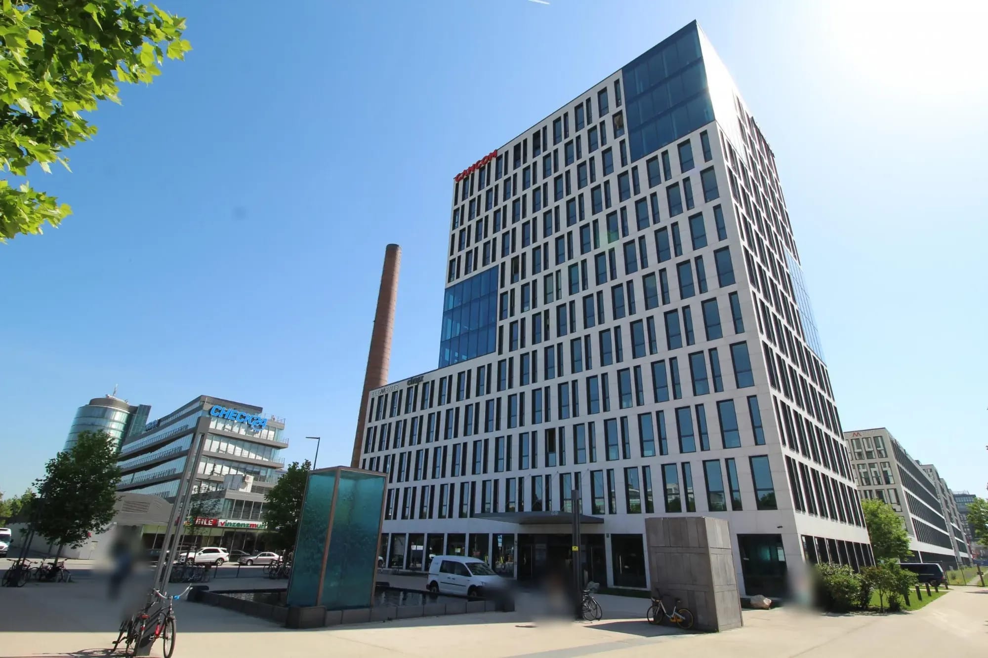 Bürohaus Elements an der Erika-Mann-Straße 57 in München, Sitz unseres Stadtbüros