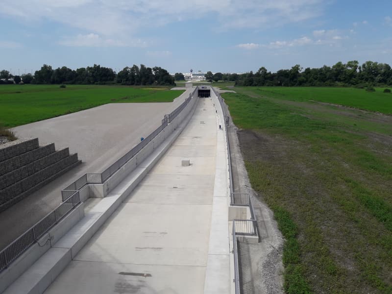 S-Bahn-Tunnel Erdinger Ringschluss am Flughafen München: Rampenbauwerk