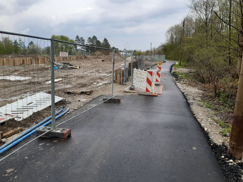 Verkehrsführung Am Klopferspitz