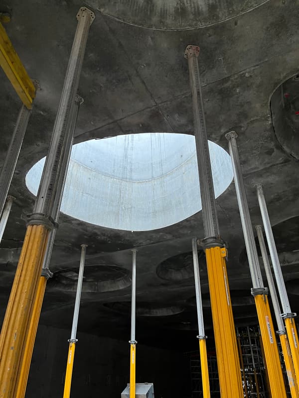 Lean Management U6 Martinsried – Last Planner® System: Lichtöffnung in der Bahnhofsdecke